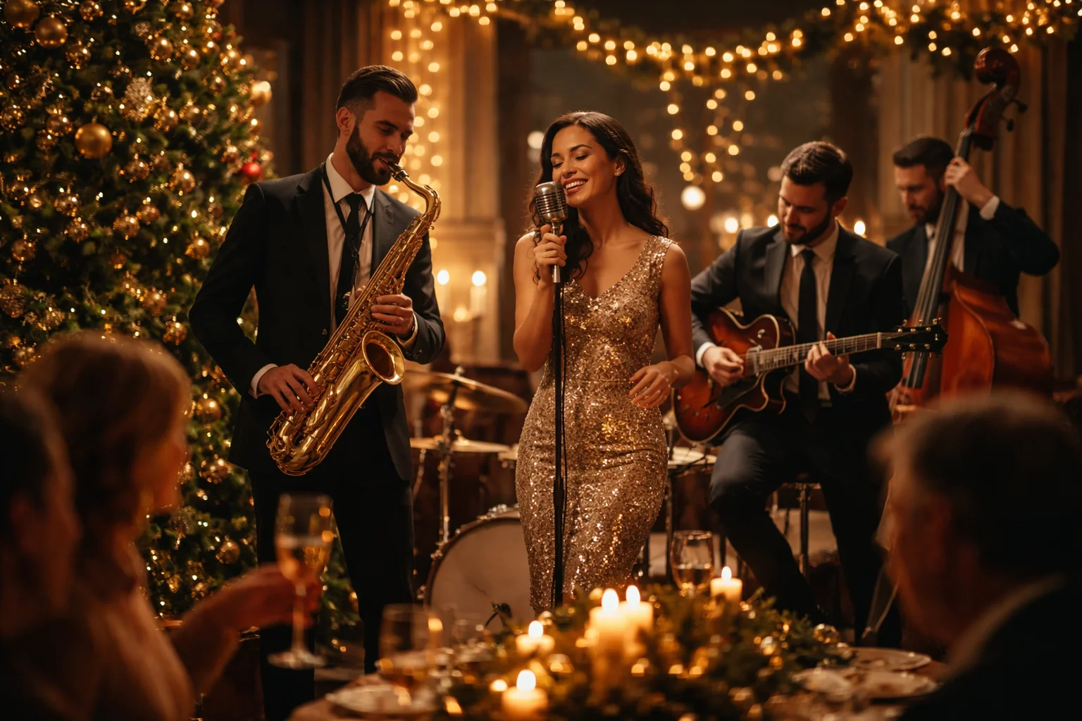 Música en vivo para eventos de Navidad